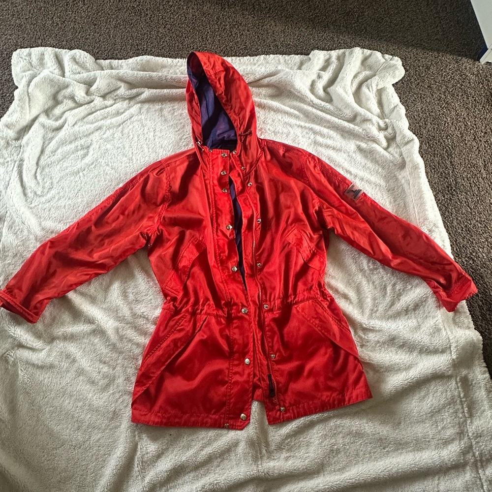Lauren Ralph Lauren Red Utility Jacket